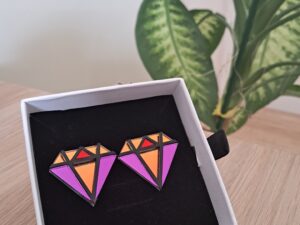 PENDIENTES DIAMANTE
