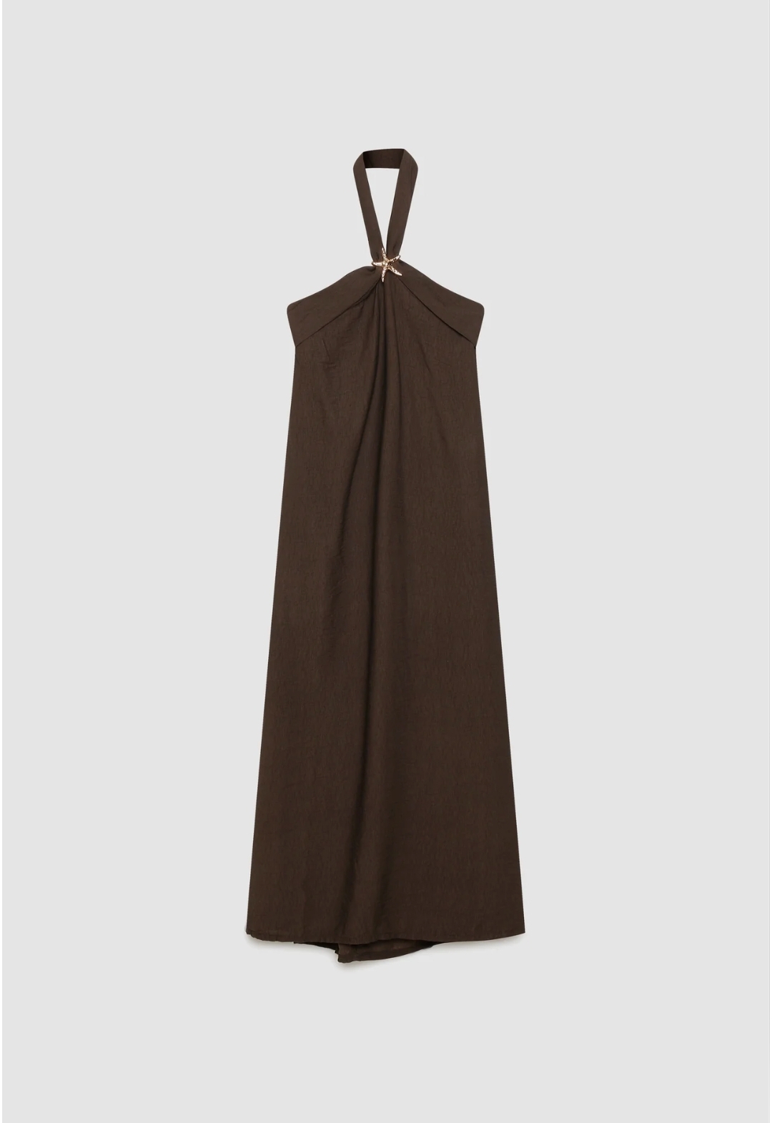 VESTIDO MARINA marron