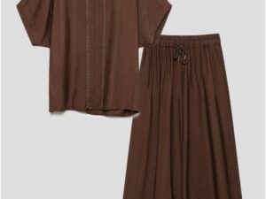 CONJUNTO BERTA marron