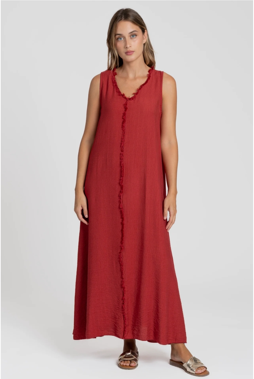 VESTIDO CAMILIA teja