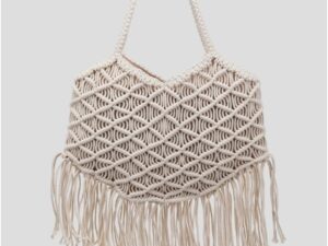BOLSO TRENZA beige