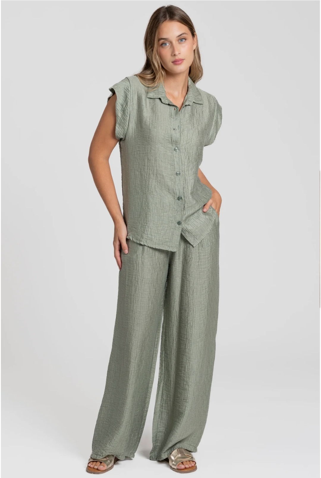 CONJUNTO ESTER verde