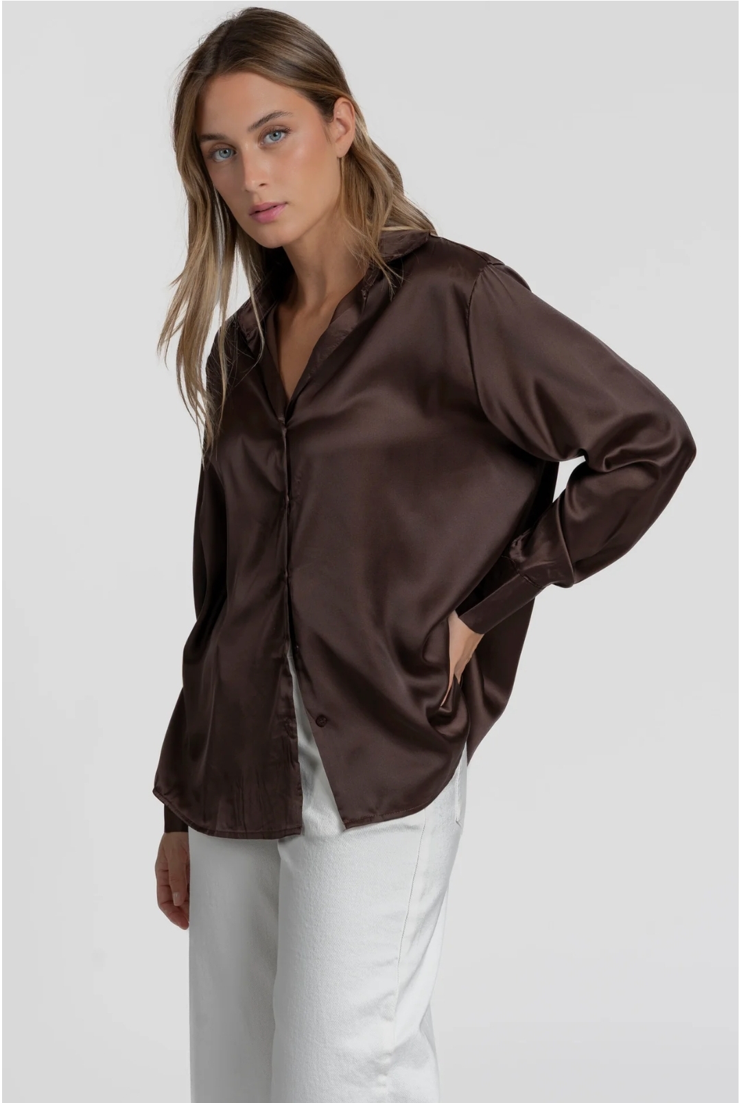 CAMISA SATINADA