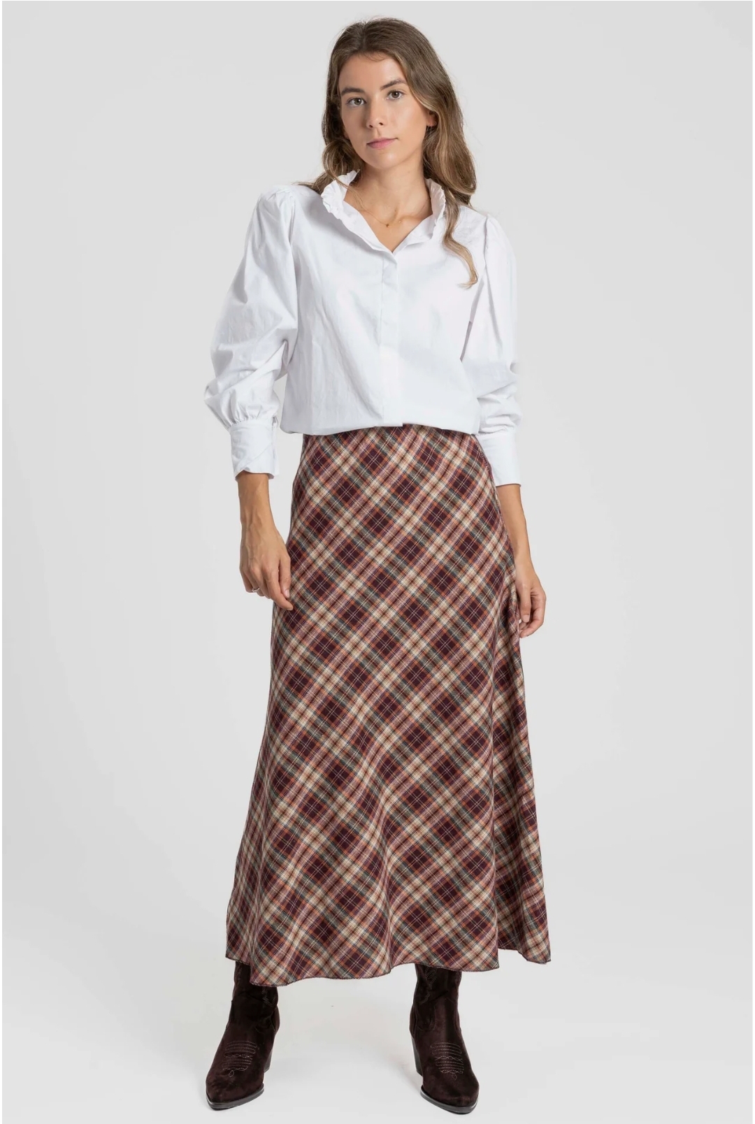 FALDA BURGUNDY