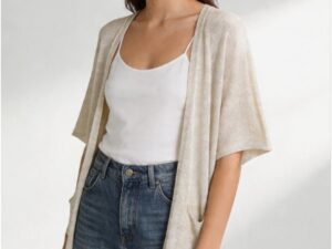 CHAQUETA HILO beige
