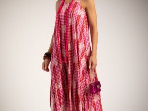 VESTIDO LICRA rosa