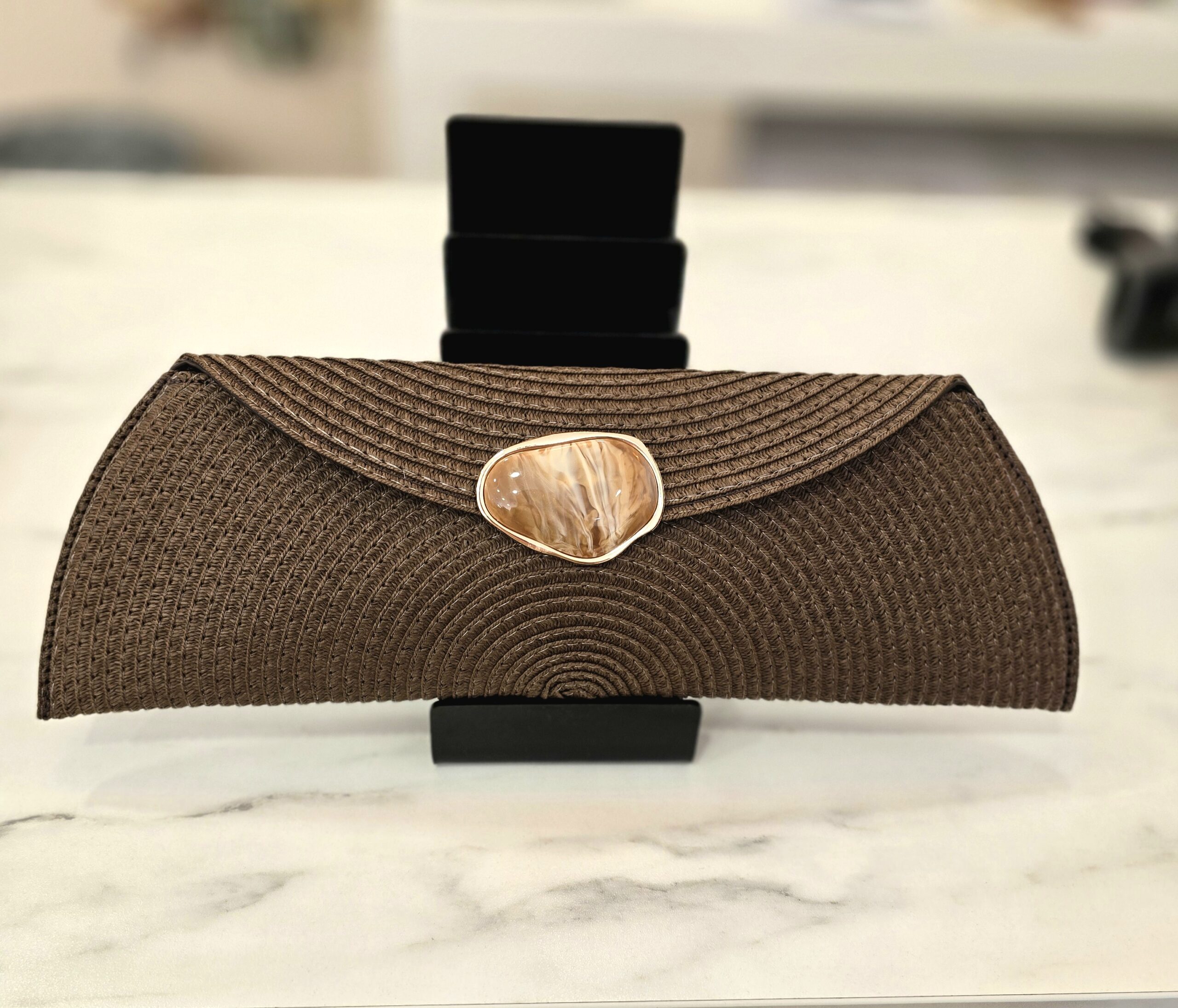 BOLSO MANO marron