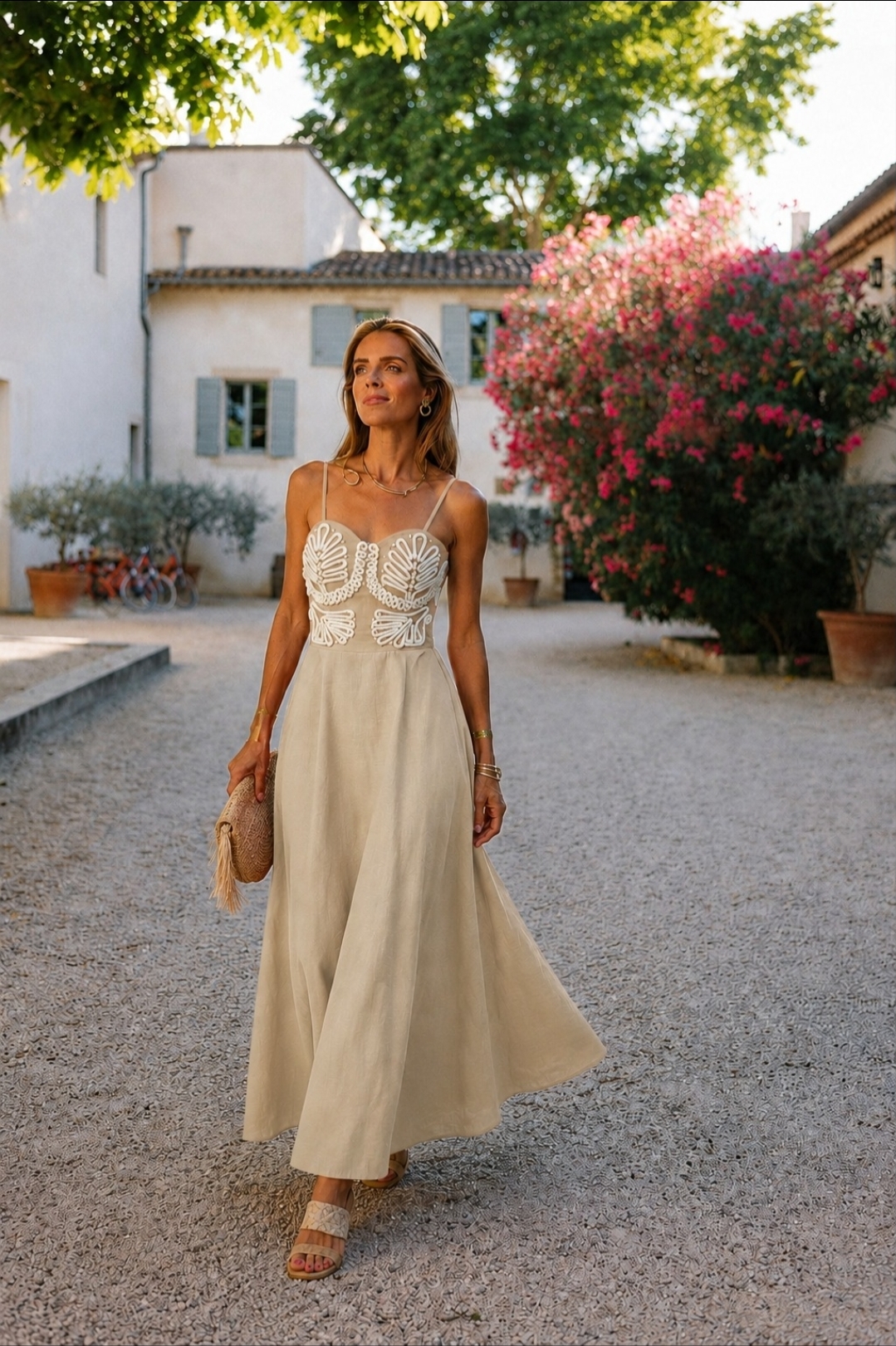 VESTIDO LUISIANA beige