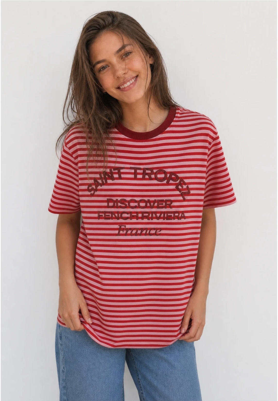 CAMISETA SAINT rosa