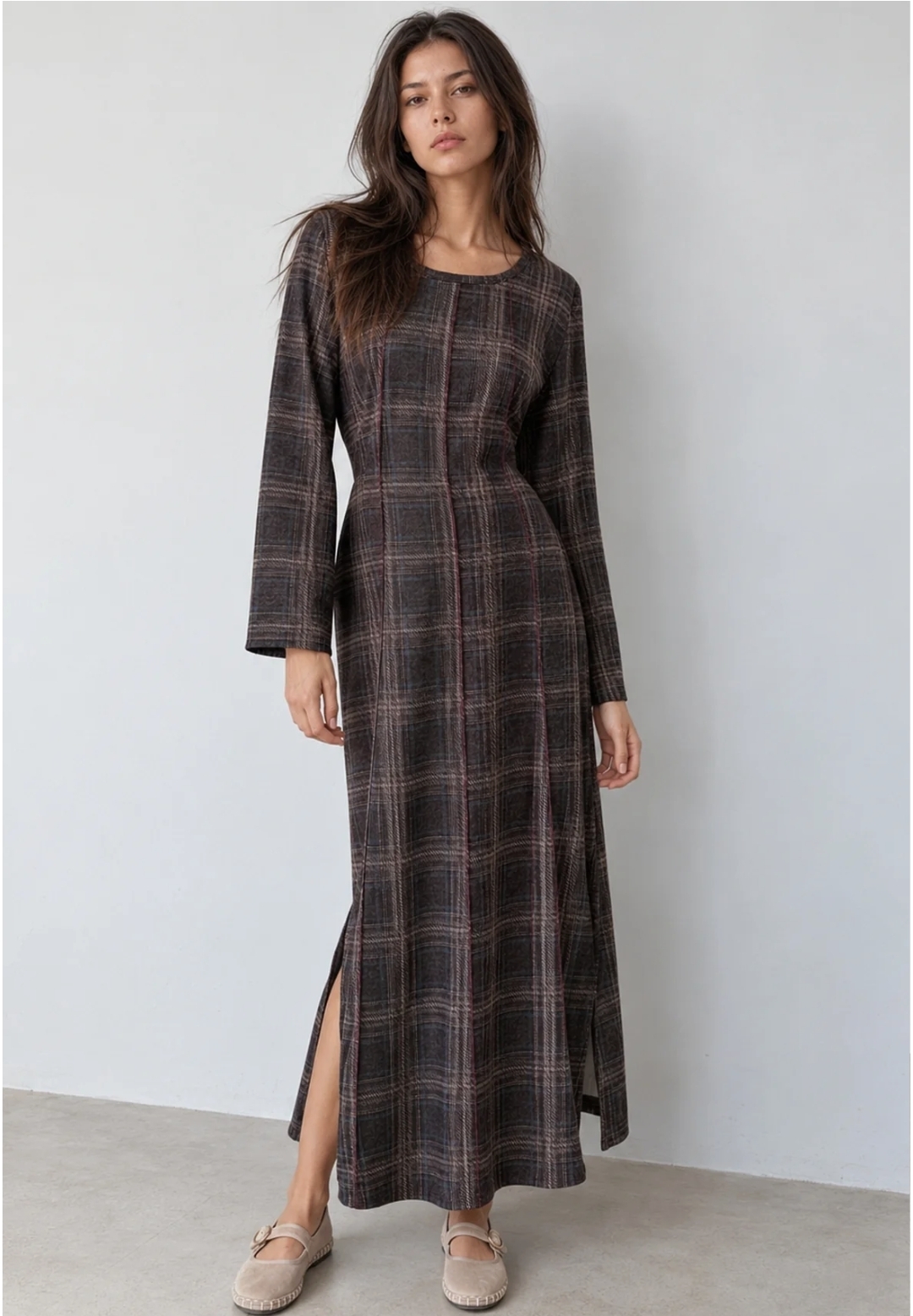 VESTIDO  CUADROS