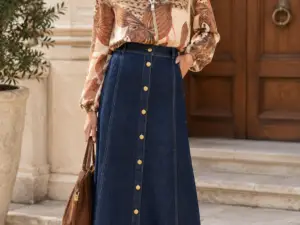 FALDA JEANS