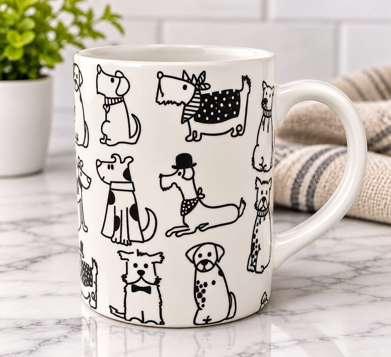 TAZA  PERRITOS